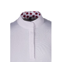 Maglia da gara Hunter Kids a maniche lunghe HKM Bianco Maglia da gara Hunter Kids a maniche lunghe HKM Bianco