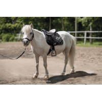 Sella per Shetland set Lucy HKM Nero