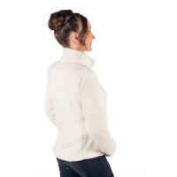 Giacca in pile Cloud HKM Crema Beige