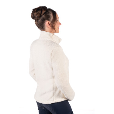 Giacca in pile Cloud HKM Crema Beige