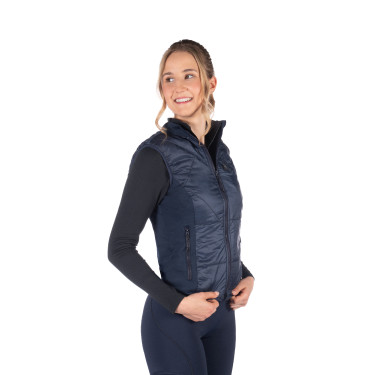 Gilet riscaldato Slimline Style HKM Blu scuro