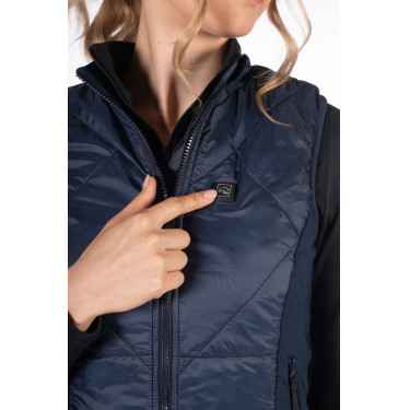 Gilet riscaldato Slimline Style HKM Blu scuro