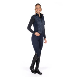 Gilet riscaldato Slimline Style HKM Blu scuro