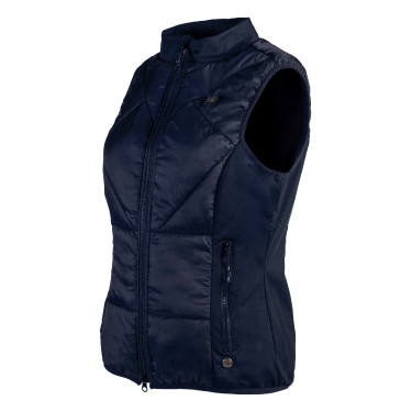 Gilet riscaldato Slimline Style HKM Blu scuro