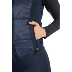 Gilet riscaldato Slimline Style HKM Blu scuro