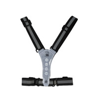 Gilet luminoso a LED HKM Giallo fluo