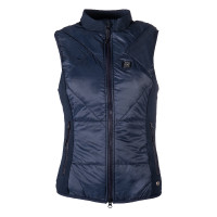 Gilet riscaldato Slimline Style senza batteria HKM Blu scuro