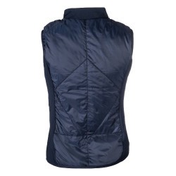 Gilet riscaldato Slimline Style senza batteria HKM Blu scuro