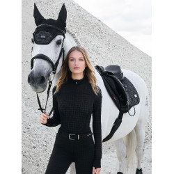 Maglia con collo a zip LeMieux Aspen Motivo pied-de-poule