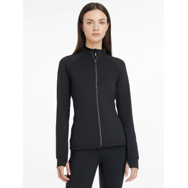 Giacca spazzolata con zip LeMieux Aspen Nero Giacca spazzolata con zip LeMieux Aspen Nero