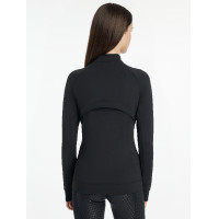 Giacca spazzolata con zip LeMieux Aspen Nero Giacca spazzolata con zip LeMieux Aspen Nero