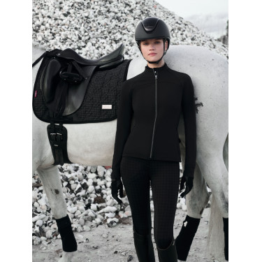 Giacca spazzolata con zip LeMieux Aspen Nero Giacca spazzolata con zip LeMieux Aspen Nero