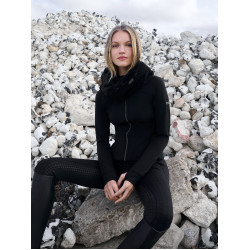 Giacca spazzolata con zip LeMieux Aspen Nero Giacca spazzolata con zip LeMieux Aspen Nero