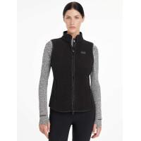 Gilet in pile a spina di pesce LeMieux Aspen senza maniche Motivo a chevron