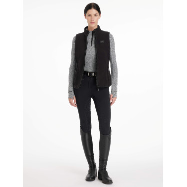 Gilet in pile a spina di pesce LeMieux Aspen senza maniche Motivo a chevron