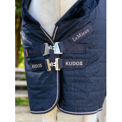 Coperta da scuderia LeMieux Kudos Luxe Marina Blu marino