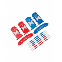 Set per salto ostacoli LeMieux Toy Pony Benetton / chili / bianco