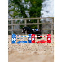 Set per salto ostacoli LeMieux Toy Pony Benetton / chili / bianco