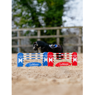 Set per salto ostacoli LeMieux Toy Pony Benetton / chili / bianco