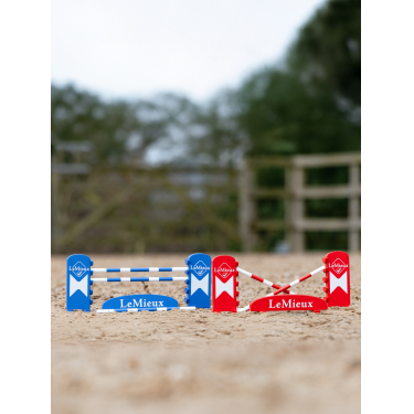 Set per salto ostacoli LeMieux Toy Pony Benetton / chili / bianco