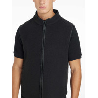 Gilet in pile senza maniche da uomo LeMieux Nero