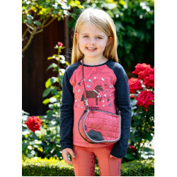 Borsa a tracolla per sottosella LeMieux Mirtillo rosso Rosa Borsa a tracolla per sottosella LeMieux Mirtillo rosso Rosa