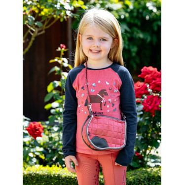 Borsa a tracolla per sottosella LeMieux Mirtillo rosso Rosa Borsa a tracolla per sottosella LeMieux Mirtillo rosso Rosa