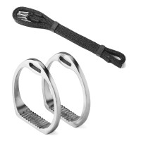 Sella Daslö per bambini con maniglia Nero Sella Daslö per bambini con maniglia Nero