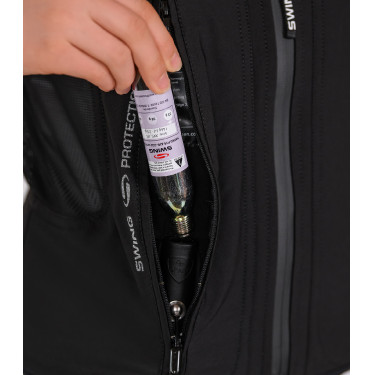 Gilet airbag Swing P25 AIR Nero