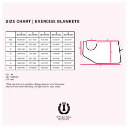 Coprischiena Imperial Riding riflettente Rosa neon