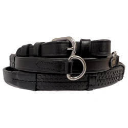 Redini Canter Howlett in gomma con battute Nero