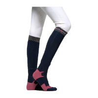 Calze Flags & Cup donna Olbia Blu navy / ciliegia Calze Flags & Cup donna Olbia Blu navy / ciliegia