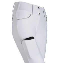 Pantaloni donna Tattini Anthurium Bianco