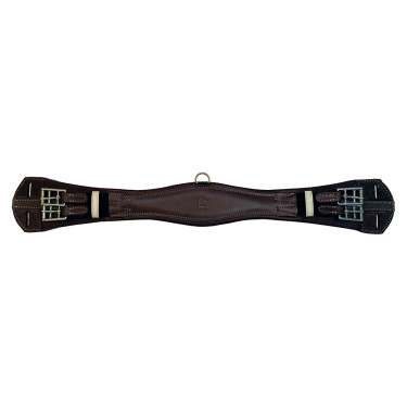 Sottopancia corto Tattini in pelle Marrone