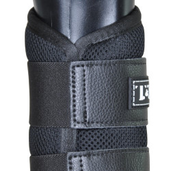 Ghette in Mesh e Neoprene T de T Nero Ghette in Mesh e Neoprene T de T Nero