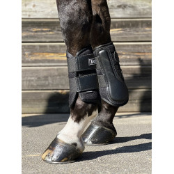 Ghette in Mesh e Neoprene T de T Nero Ghette in Mesh e Neoprene T de T Nero