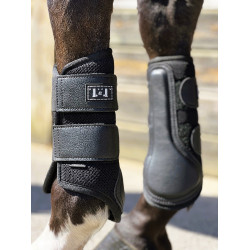 Ghette in Mesh e Neoprene T de T Nero Ghette in Mesh e Neoprene T de T Nero