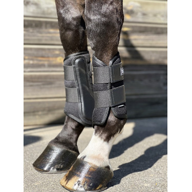 Ghette in Mesh e Neoprene T de T Nero Ghette in Mesh e Neoprene T de T Nero