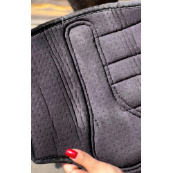 Ghette in Mesh e Neoprene T de T Nero Ghette in Mesh e Neoprene T de T Nero