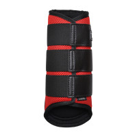 Ghette in Mesh e Neoprene T de T Rosso