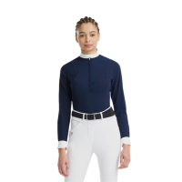 Camicia da donna a maniche lunghe Horse Pilot Aerolight Marina Blu marino Camicia da donna a maniche lunghe Horse Pilot Aerolight Marina Blu marino