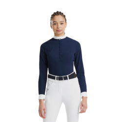 Camicia da donna a maniche lunghe Horse Pilot Aerolight Marina Blu marino Camicia da donna a maniche lunghe Horse Pilot Aerolight Marina Blu marino