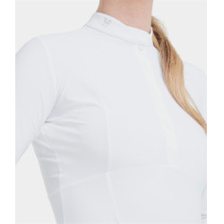 Camicia da donna a maniche lunghe Horse Pilot Aerolight Bianco