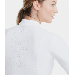 Camicia da donna a maniche lunghe Horse Pilot Aerolight Bianco