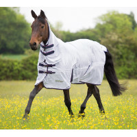 Coperta combinata anti-mosche Tempest Original Shires Bianco / NF Coperta combinata anti-mosche Tempest Original Shires Bianco / NF