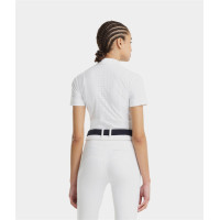 Camicia Horse Pilot da donna a maniche corte Aerolight Bianco Camicia Horse Pilot da donna a maniche corte Aerolight Bianco