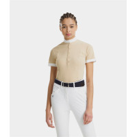 Camicia Horse Pilot da donna a maniche corte Aerolight Sabbia Beige