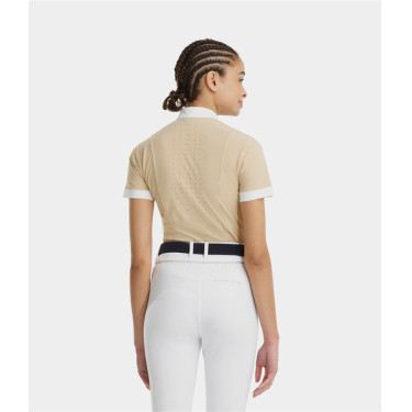Camicia Horse Pilot da donna a maniche corte Aerolight Sabbia Beige