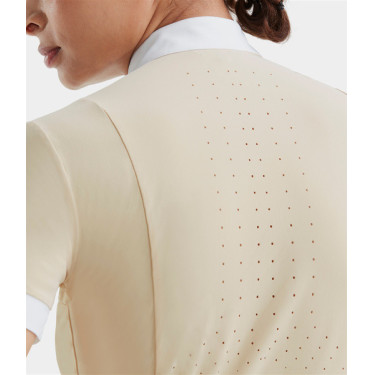 Camicia Horse Pilot da donna a maniche corte Aerolight Sabbia Beige