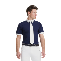 Camicia da concorso Horse Pilot a maniche corte da uomo Aerolight Marina Blu marino Camicia da concorso Horse Pilot a maniche corte da uomo Aerolight Marina Blu marino